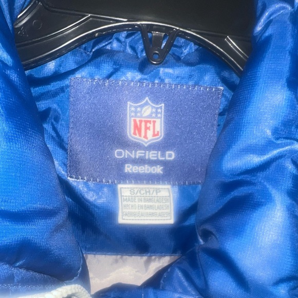 Vintage Colts Reebok puffer coat small men - Picture 3 of 3